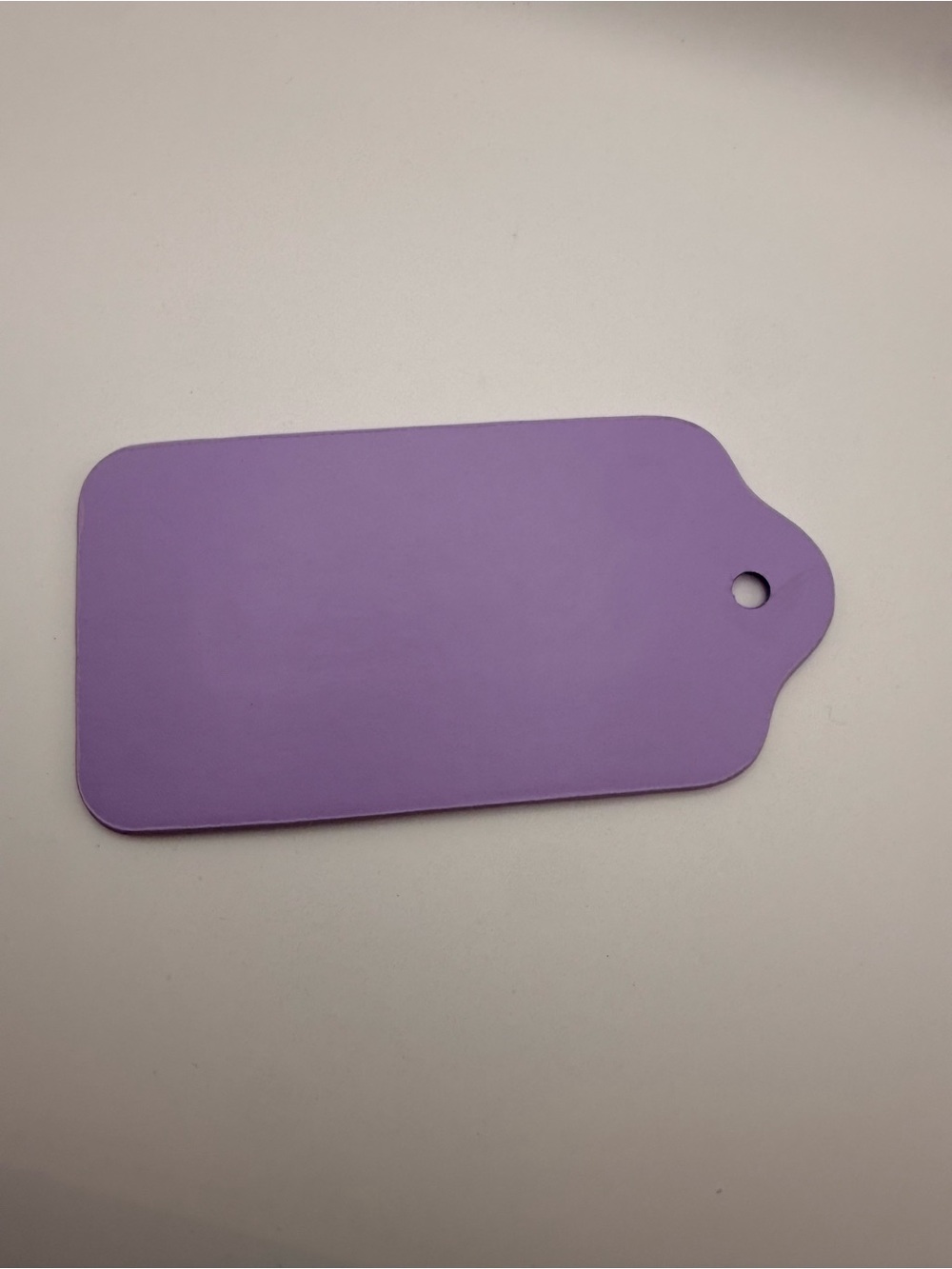 Purse charm tag